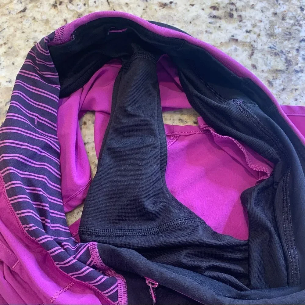 Lululemon Run Speed Short Size 6 Ultra Violet/Quill